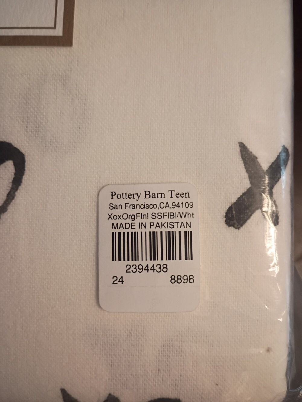 Pottery Barn Teen XOXO Organic 100% Cotton Flannel Sheet Set Full Size NWT - Picture 3 of 5